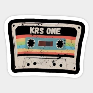 KRS one Sticker